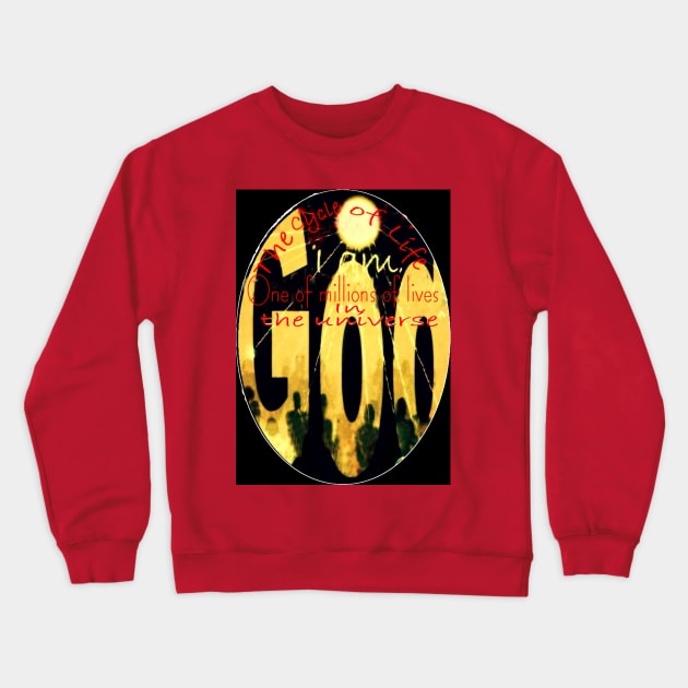 The Cycle Of Life Crewneck Sweatshirt by A-corona